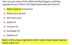 dr mercola organic facial cleanser 